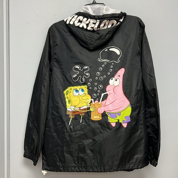NWT Members Only X Nickelodeon SpongeBob SquarePants Jacket Size Medium - Picture 3 of 11